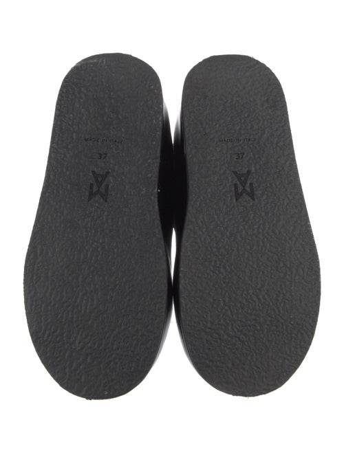 Amina Muaddi Leather Boots