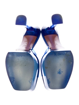 Amina Muaddi PVC Slides