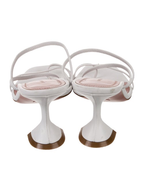 Amina Muaddi Naima Leather Slides