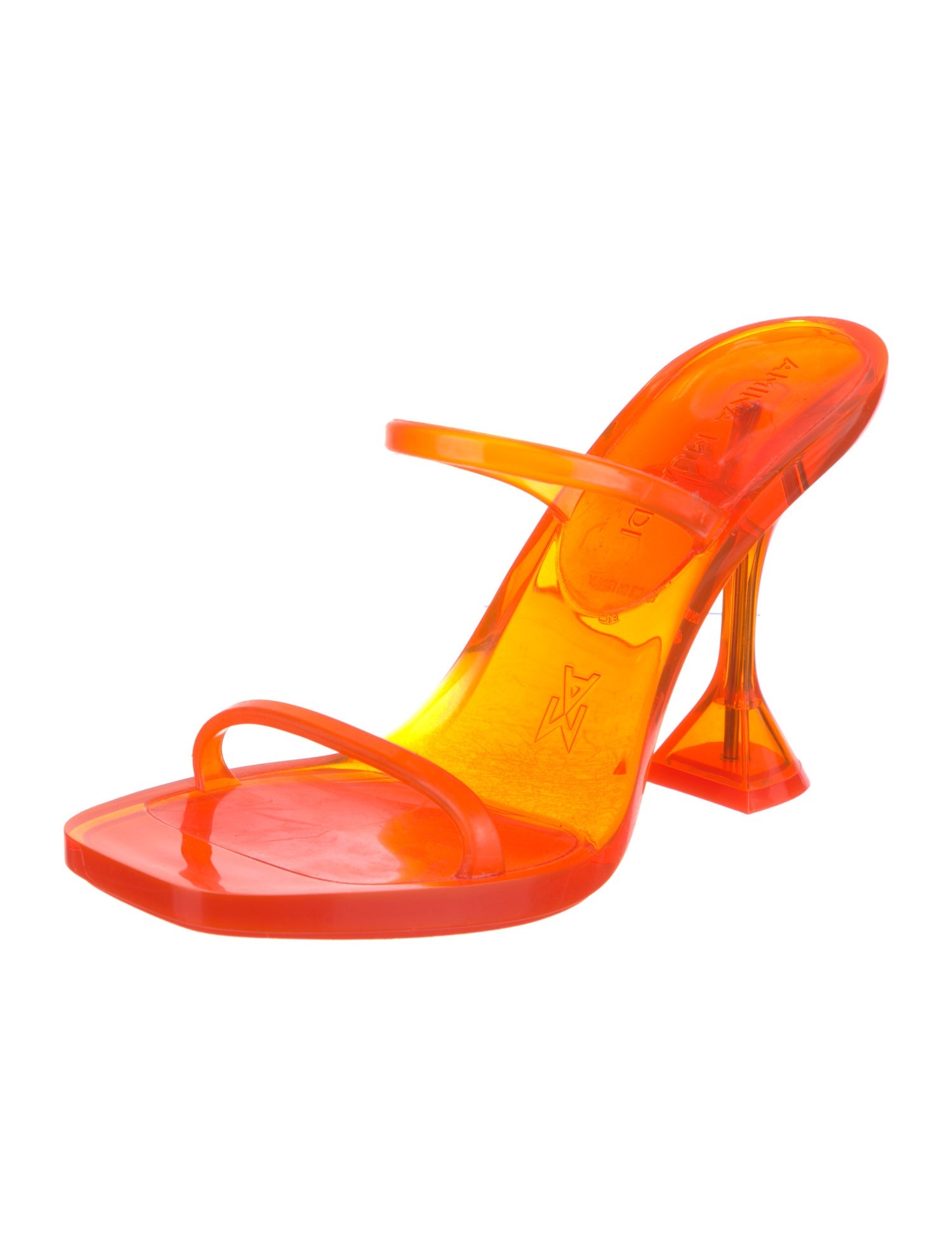 Amina Muaddi PVC Slides