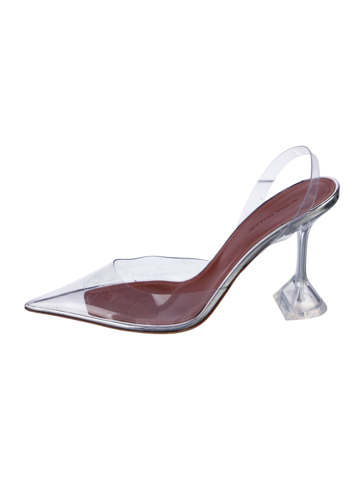 Amina Muaddi PVC Slides