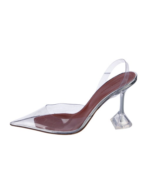 Amina Muaddi PVC Slides