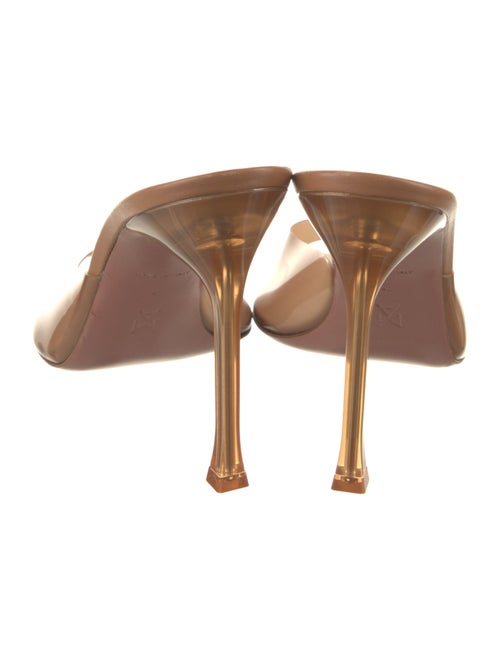 Amina Muaddi PVC Slides