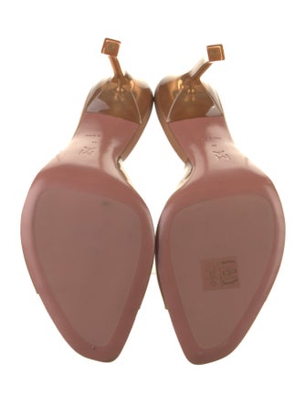 Amina Muaddi PVC Slides