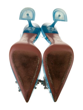 Amina Muaddi Begum PVC Slides