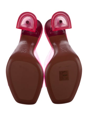 Amina Muaddi PVC Slides