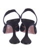 Amina Muaddi Begum Satin Slingback Pumps