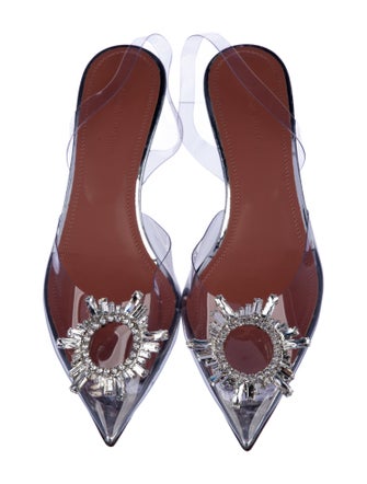 Amina Muaddi Begum Slingback Pumps