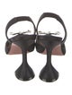 Amina Muaddi Rosie Satin Slingback Pumps
