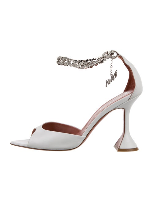 AWGE x Amina Muaddi Flacko Leather D'Orsay Pumps