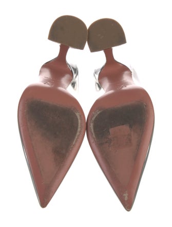 Amina Muaddi Ami Patent Leather Pumps