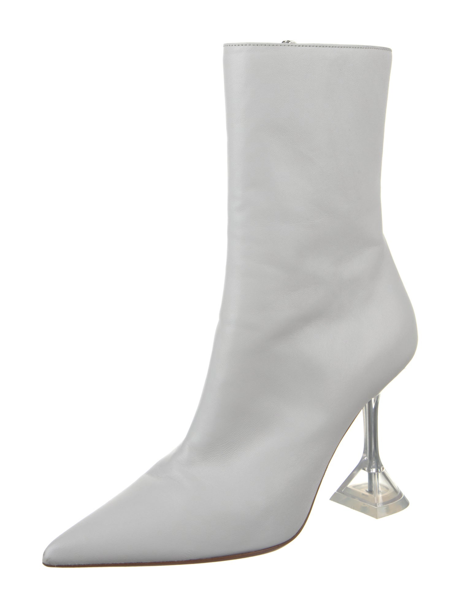 Amina Muaddi 'Giorgia' Leather Boots