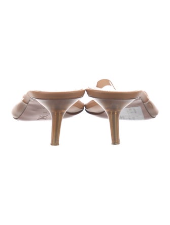 Amina Muaddi Alexa 60 PVC Slides