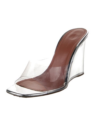 Amina Muaddi Lupita PVC Slides