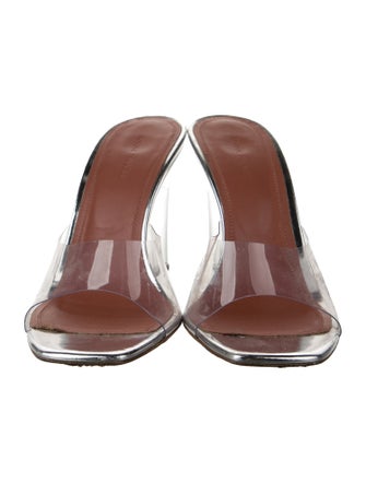 Amina Muaddi Lupita PVC Slides