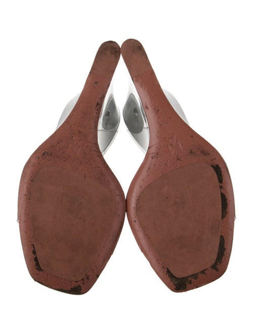 Amina Muaddi Lupita PVC Slides