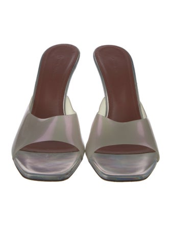 Amina Muaddi PVC Slides