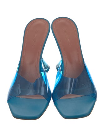 Amina Muaddi Lupita PVC Slides