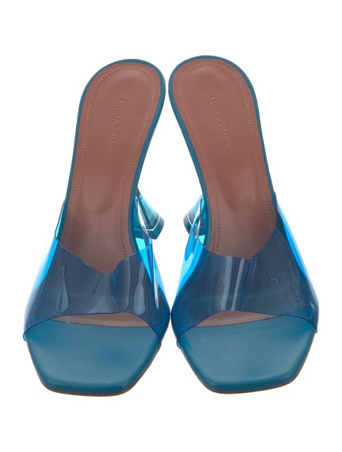 Amina Muaddi Lupita PVC Slides