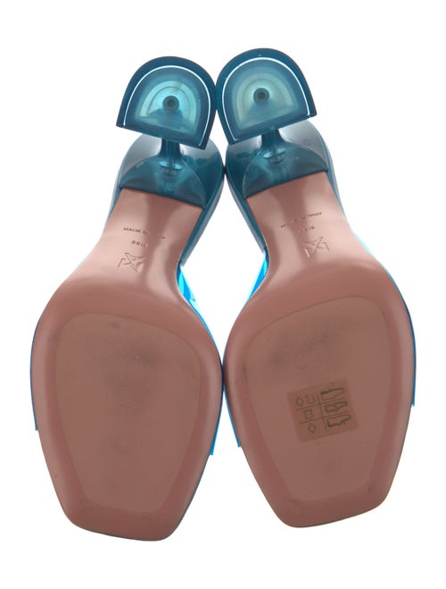 Amina Muaddi Lupita PVC Slides