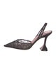 Amina Muaddi Holli Slingback Pumps