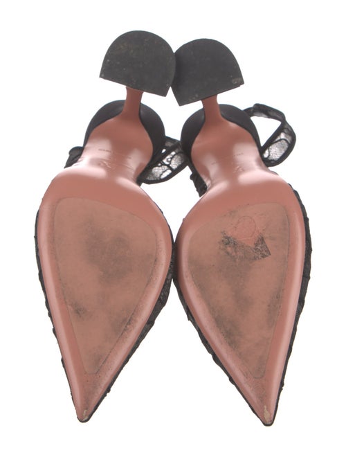 Amina Muaddi Holli Slingback Pumps