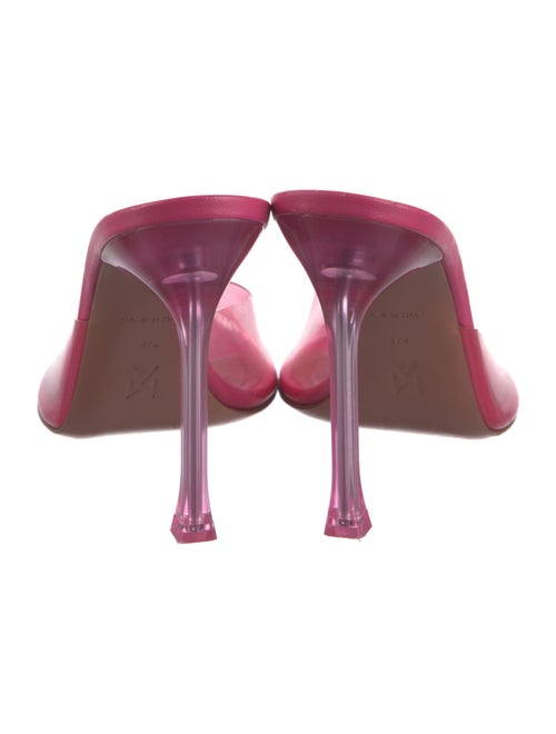 Amina Muaddi PVC Slides