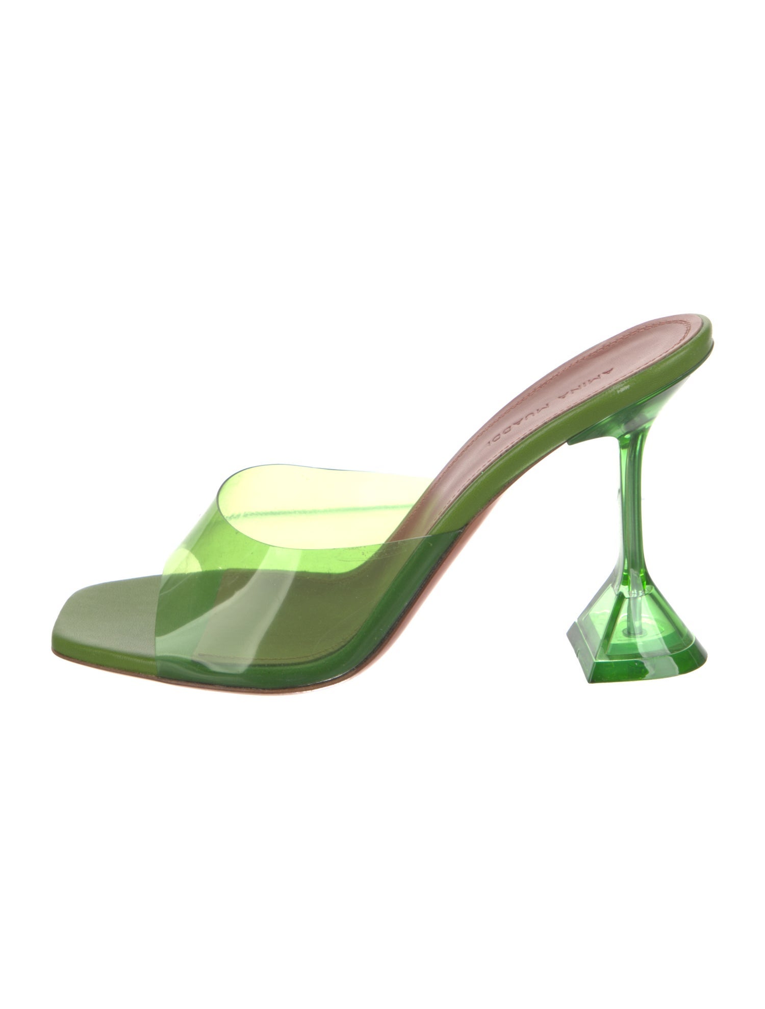 Amina Muaddi Lupita PVC Slides