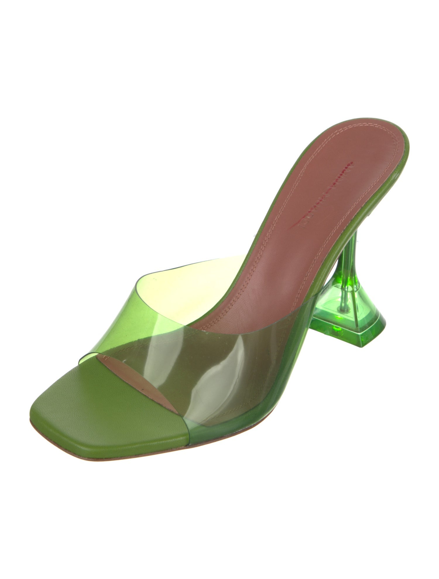 Amina Muaddi Lupita PVC Slides