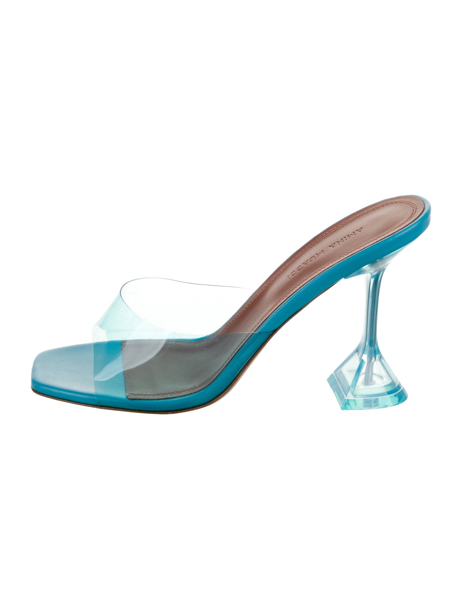 Amina Muaddi Lupita PVC Slides