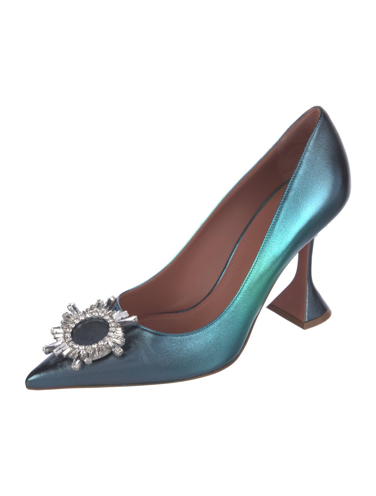 Amina Muaddi Begum Leather Pumps Leather Pumps