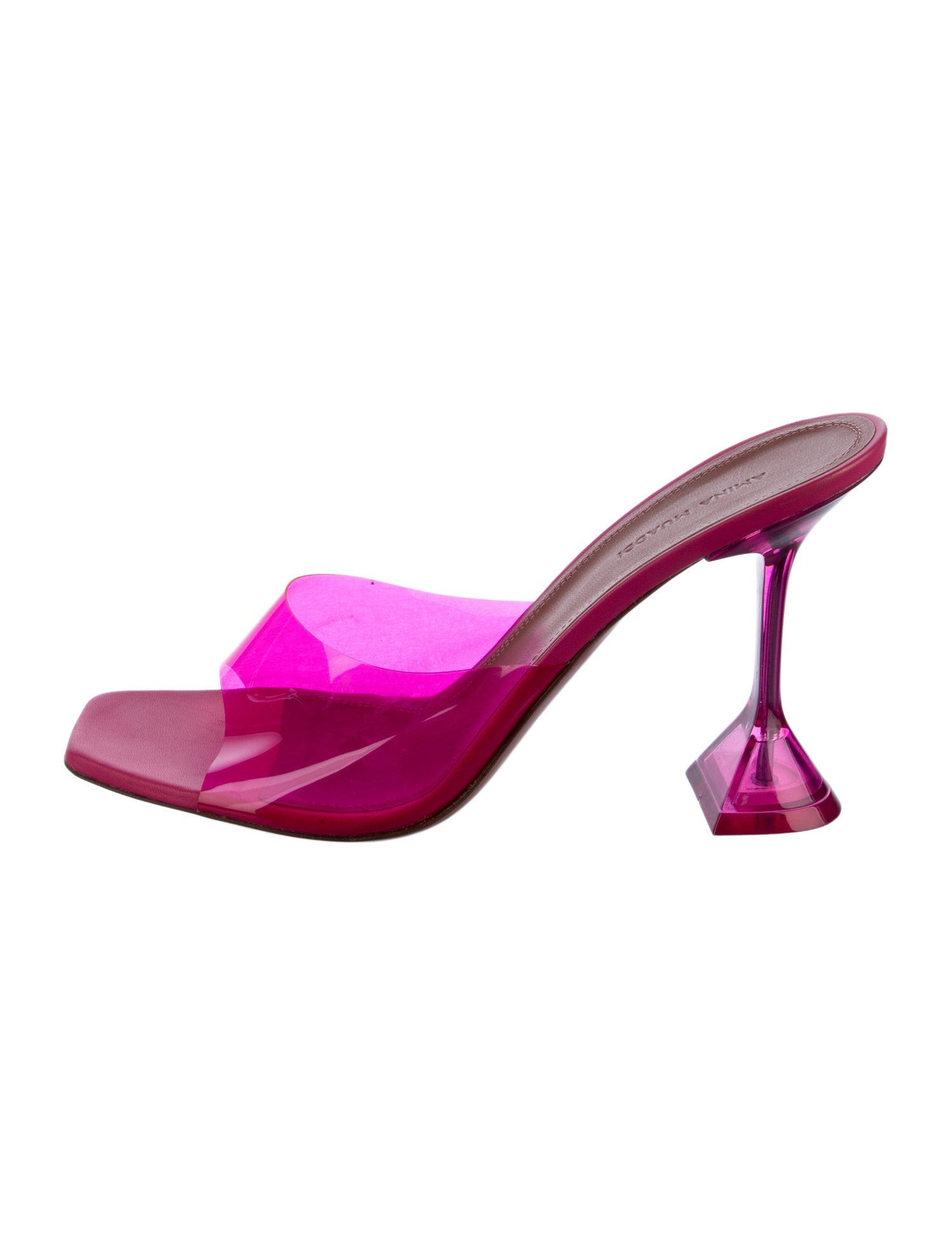 Amina Muaddi Lupita PVC Slides