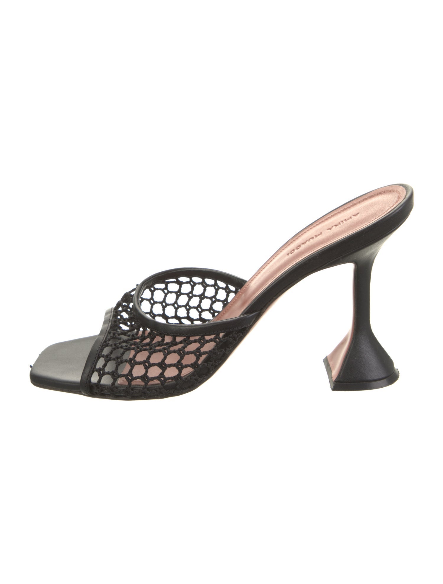 Amina Muaddi Lupita Mesh Slides