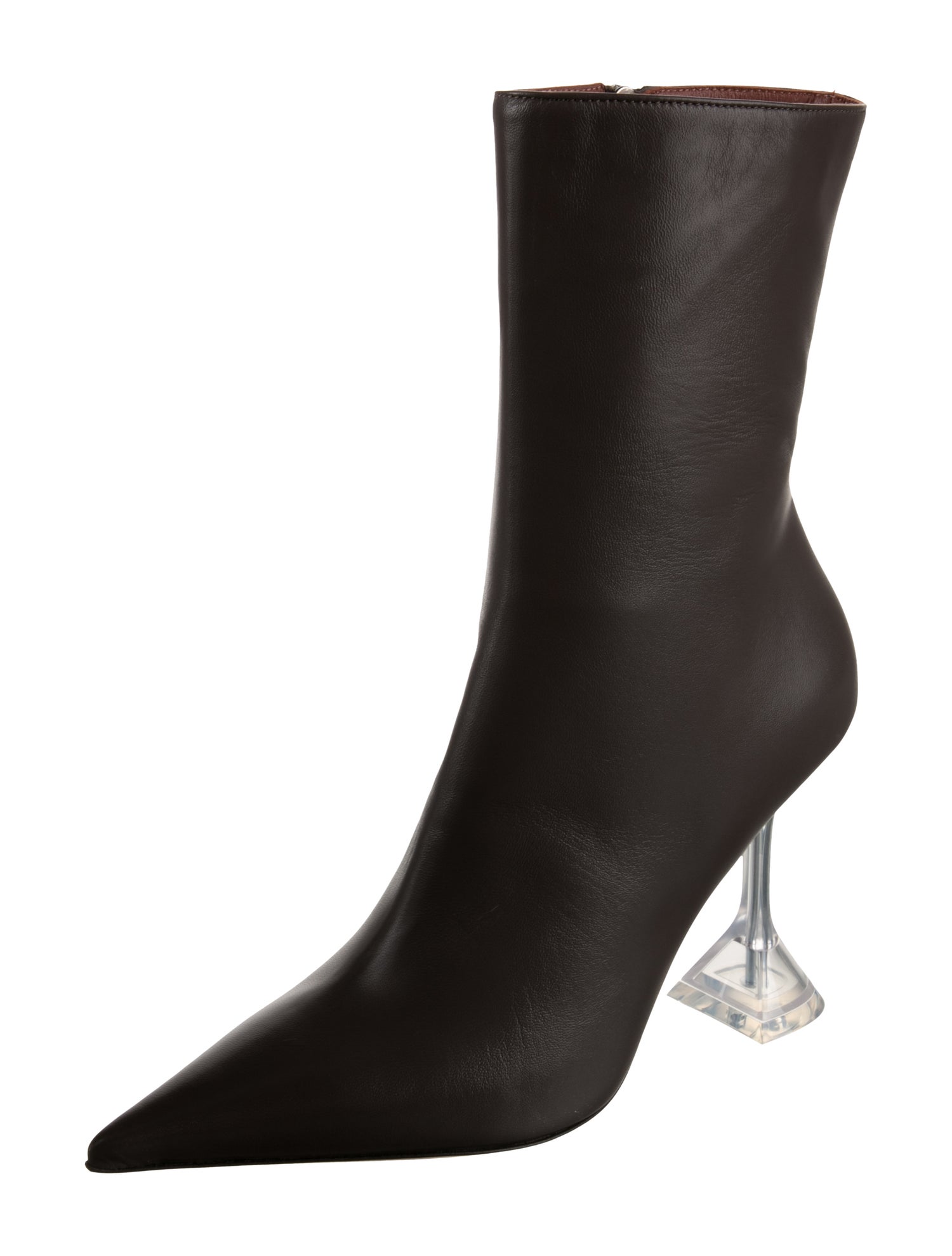 Amina Muaddi 'Giorgia' Leather Boots