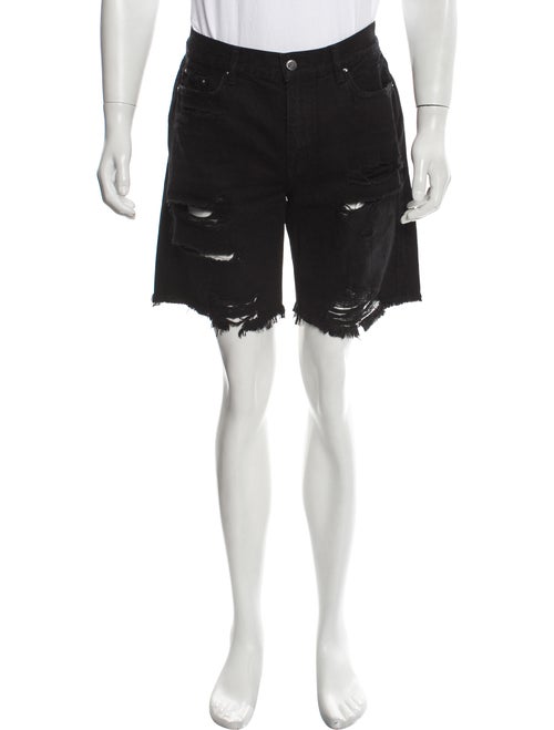 Amiri Thrasher Denim Shorts w/ Tags black