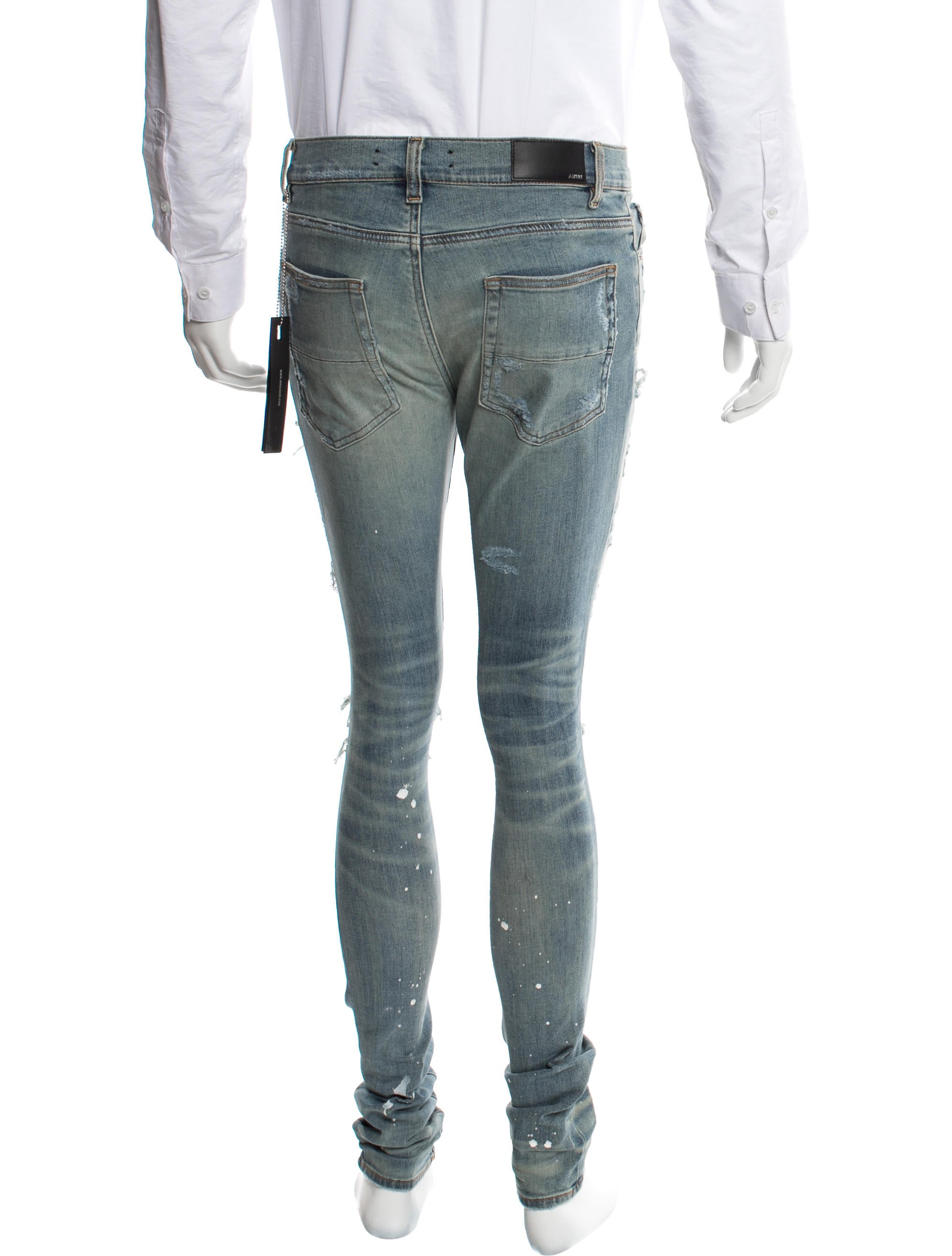 Amiri Art Patch Painted Jeans w/ Tags Clothing AMIRI23270 The