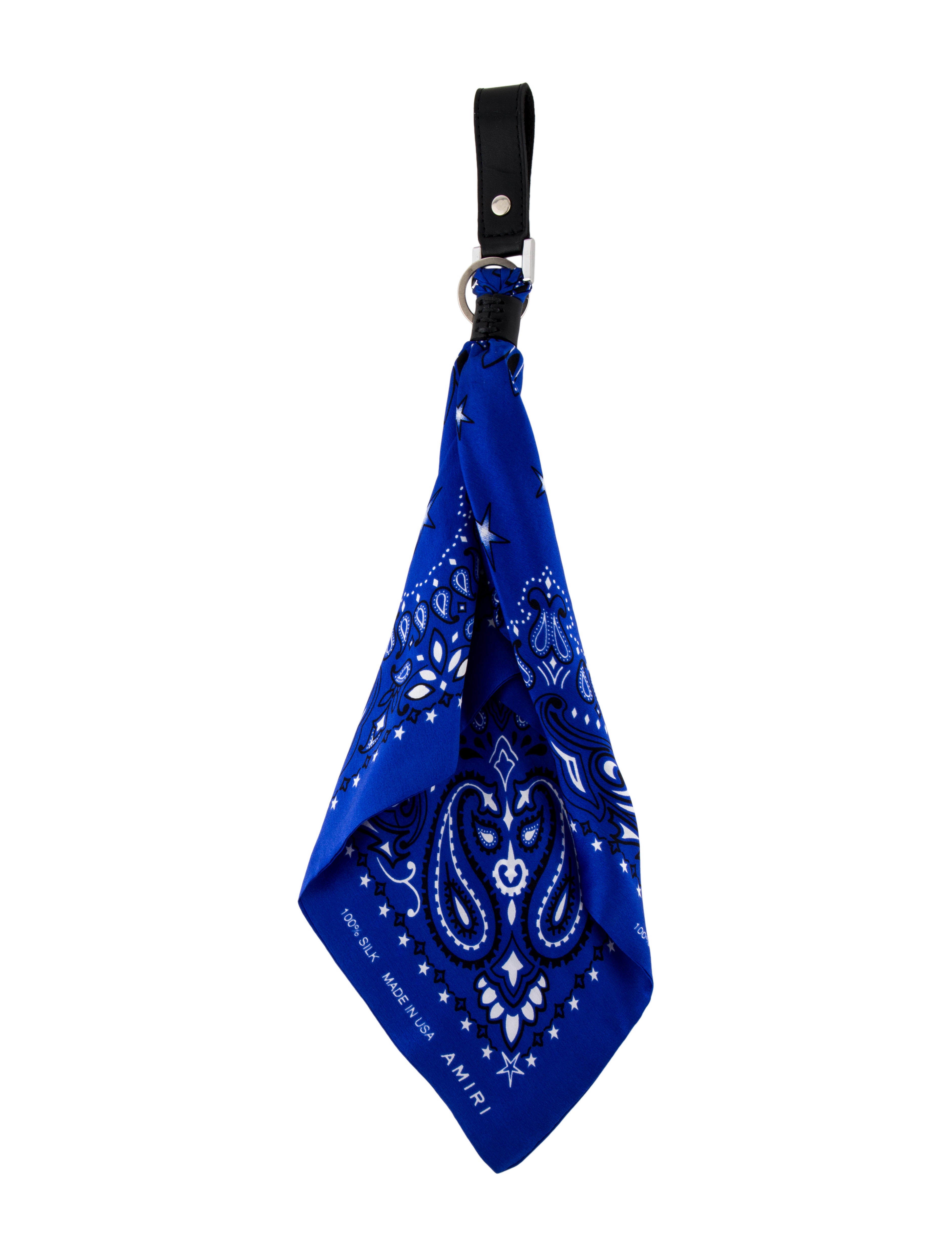 【定価4.4万】AMIRI BANDANA KEYCHAIN アミリ amiri-black-Bandana-Keyring.jpeg