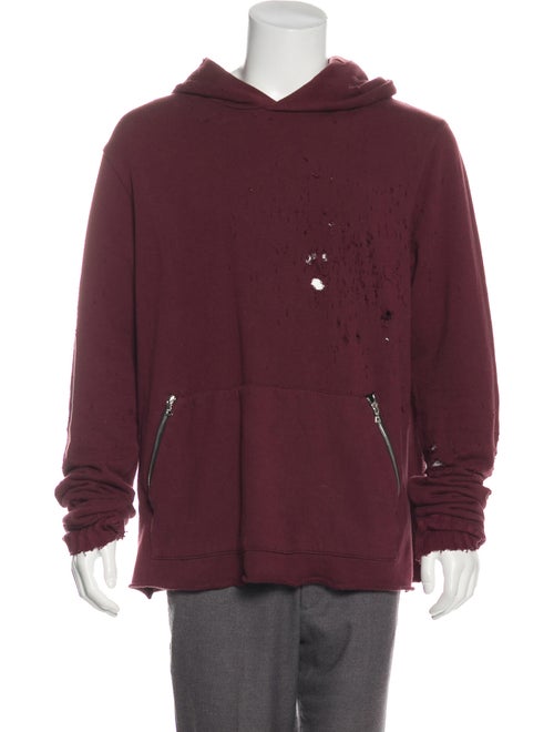Amiri Shotgun Distressed Hoodie