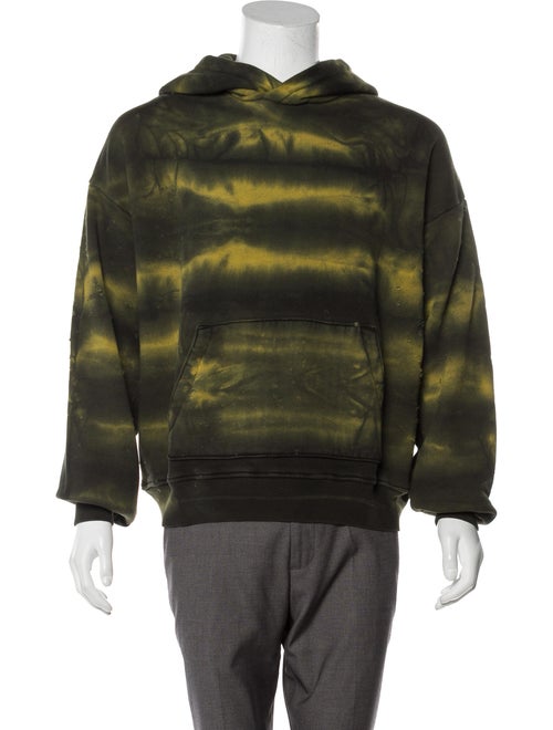 Amiri Shotgun Tie Dye Hoodie w/ Tags green