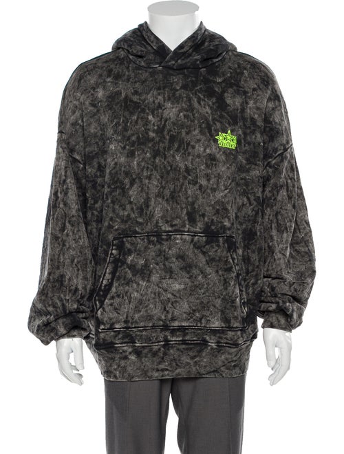 Amiri Star Oversized Hoodie w/ Tags grey