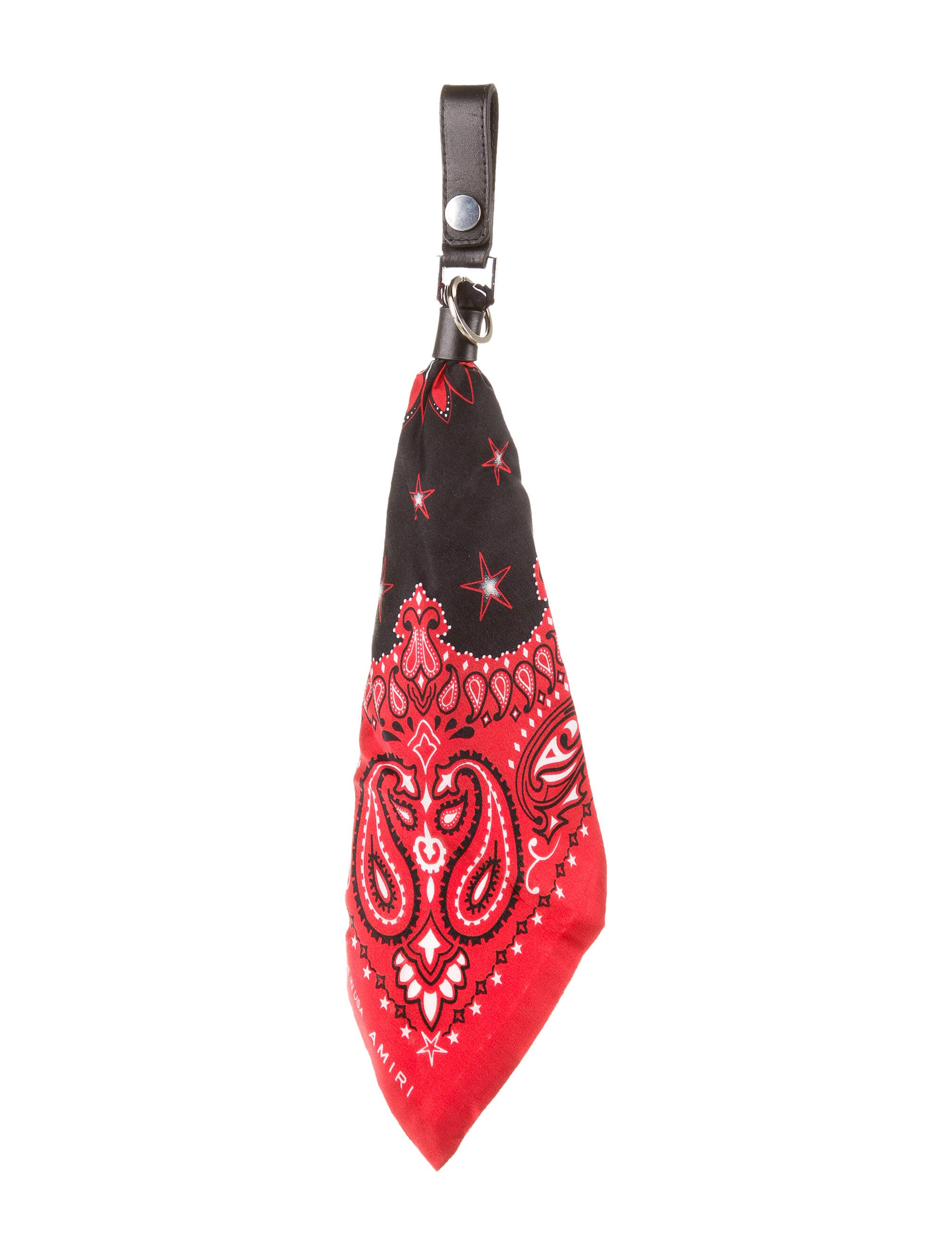 Amiri Silk Bandana Keychain Red Keychains, Accessories AMIRI25844