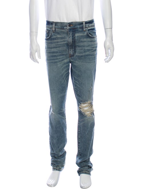 Amiri Skinny Jeans Blue