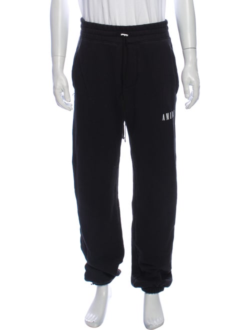 Amiri Graphic Print Joggers Black