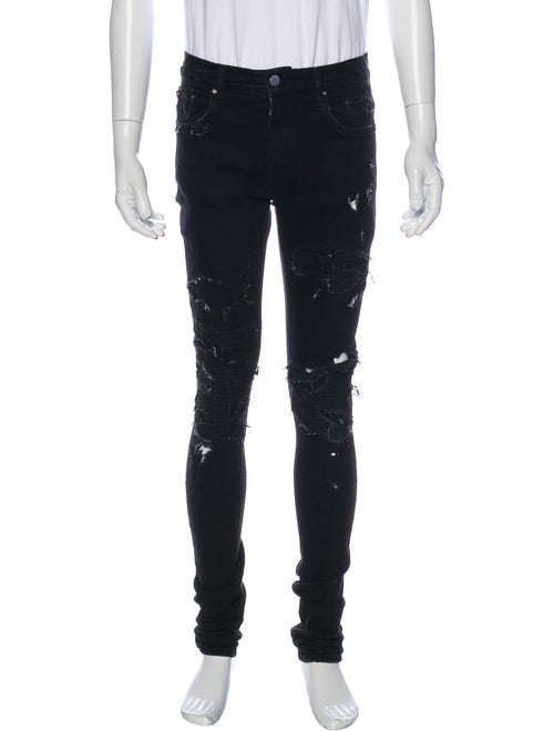 Amiri Moto Jeans Black