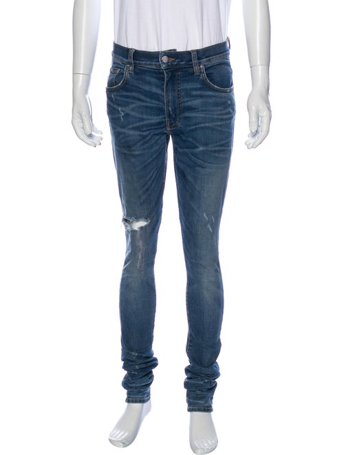 Amiri Skinny Jeans Blue
