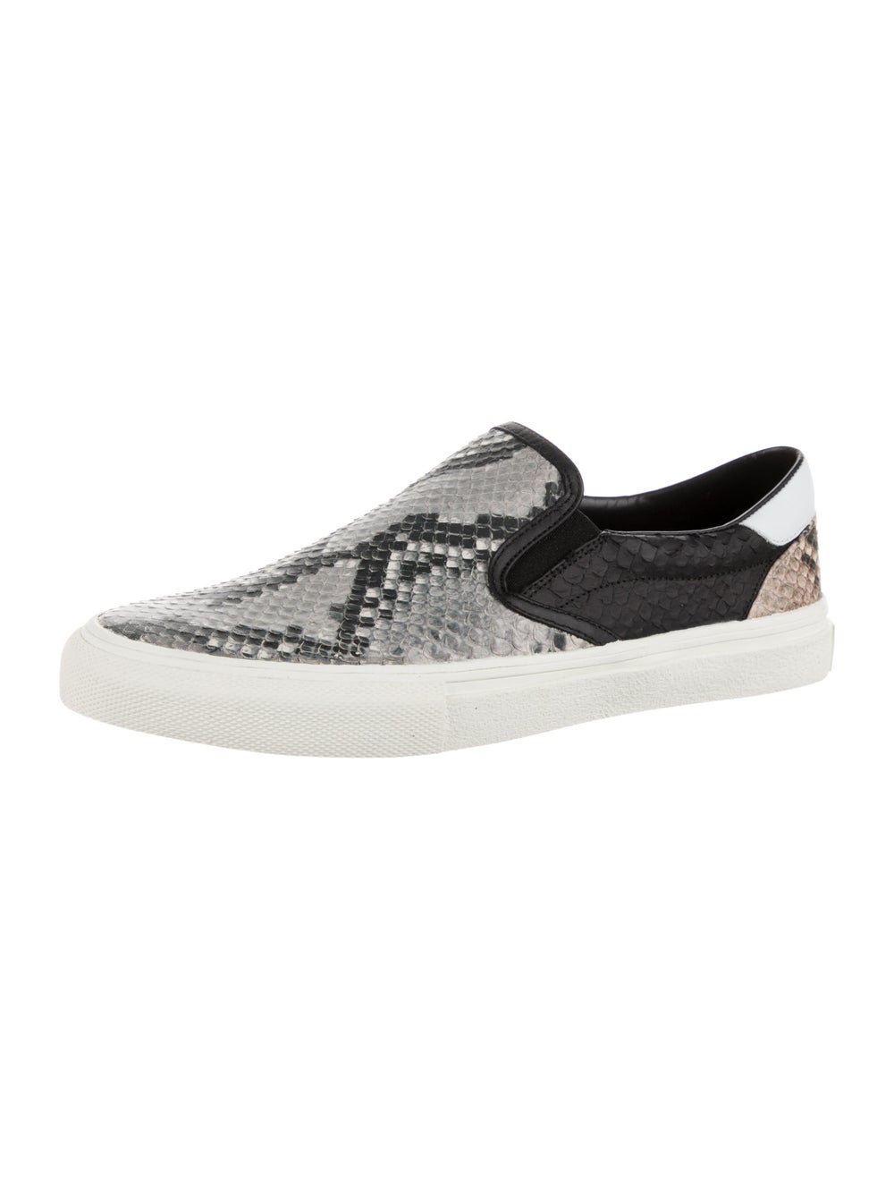 Amiri Snakeskin Animal Print Sneakers - image 2