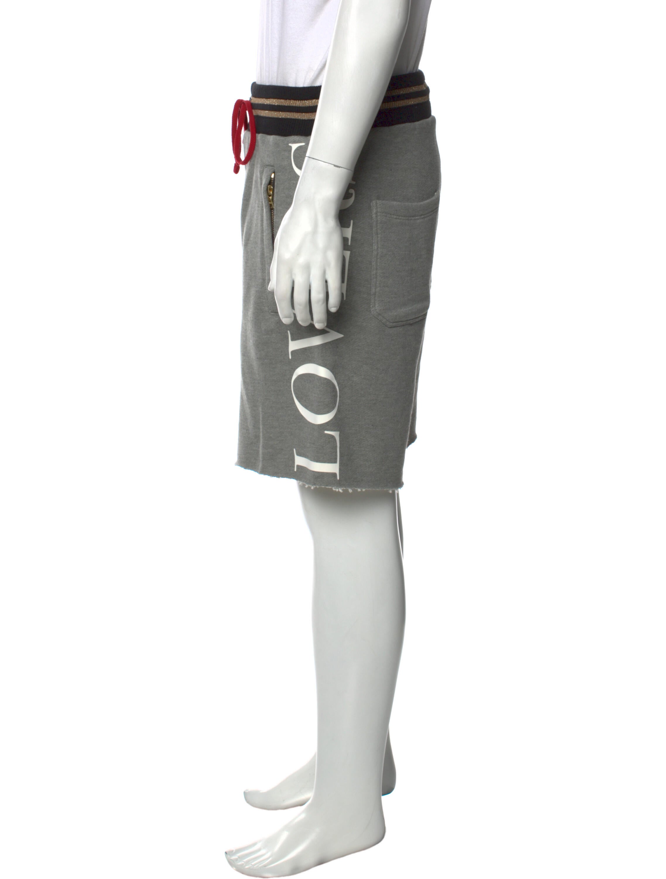 Amiri Graphic Print Jogger Shorts