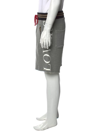 Amiri Graphic Print Jogger Shorts