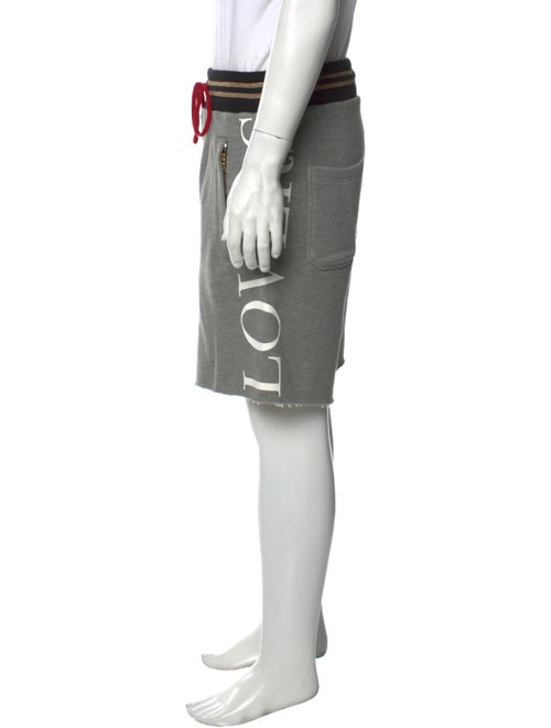 Amiri Graphic Print Jogger Shorts