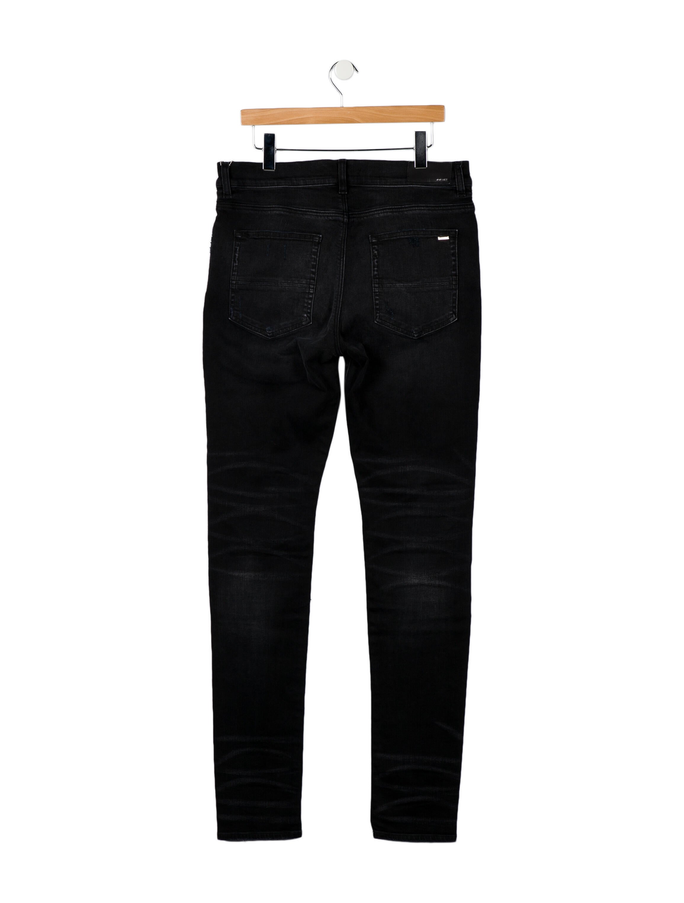 Amiri Skinny Jeans w/ Tags Black, 10.5" Rise Jeans, Clothing
